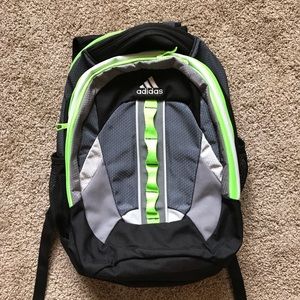 Adidas XL Green White Black Bookbag